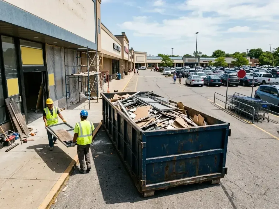 retail-store-renovation-debris-003 — frequently asked questions, Roll-off Dumpster Rentals in Manteno, IL